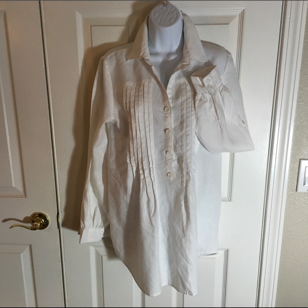 St. Tropez West Linen Tunic